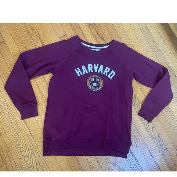American Eagle League Harvard Burgundy Sweatshirt Size Large - Picture 1 of 4